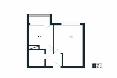 1-комнатная квартира в Щелково, Комсомольская 2 - фото 2